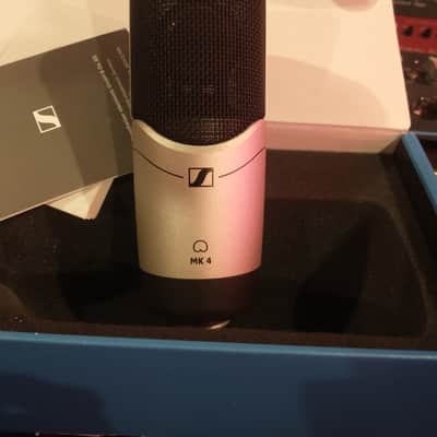 Sennheiser MK4 Cardioid Condenser Pair - Silver / Black Bild 6