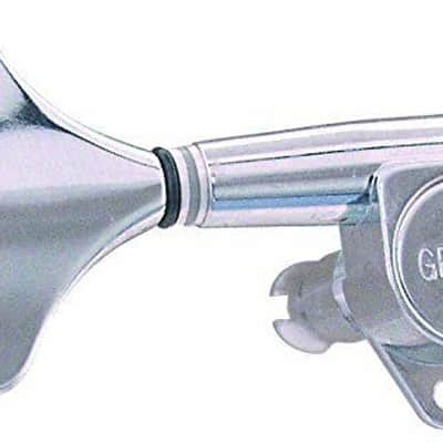 Grover 144C Mini Bass Guitar Tuning Machines 2 + 2, Chrome image 4