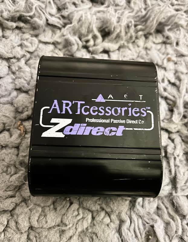 ART ZDirect Professional Passive Direct Box 2010 - Present - Black image 1