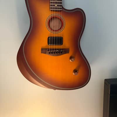 Fender Acoustasonic Standard Jazzmaster 2025 - Present - Honey Burst image 6