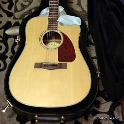 Fender CD320ASCE - Solid Spruce Top & Solid Mahogany Bk & Sides, w/Fishman Electronics image 20