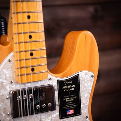 Fender American Vintage II 1972 Telecaster Thinline - Natural image 10