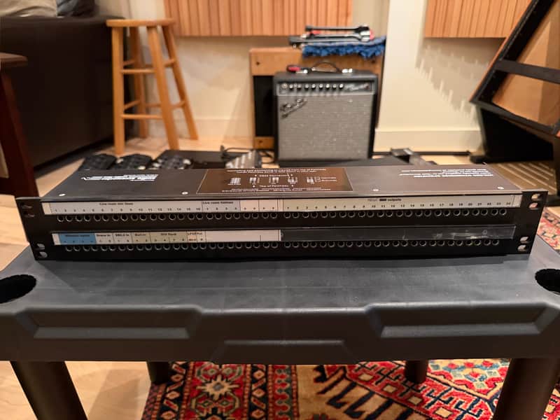 Audio Accessories Mini-Shorti DB25 96 Point TT Patchbay WDBP-9615-SH image 1