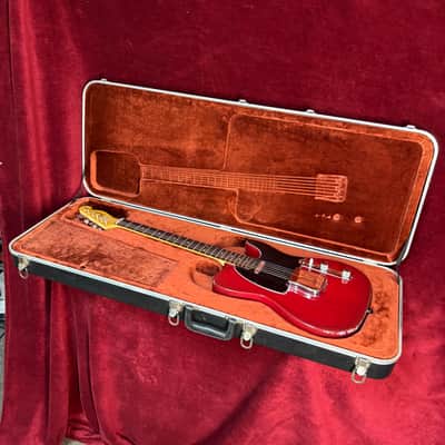 Fender Telecaster 1978 - Wine Red vintage Guitar Original Case image 1