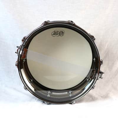 Ludwig LB417 Black Beauty 6.5x14" 10-Lug Brass Snare Drum 1994 - Present - Black Nickel-Plated image 3