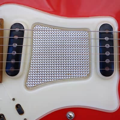 Hagstrom Kent PB-24-G guitar 1963 red - ultra rare image 5