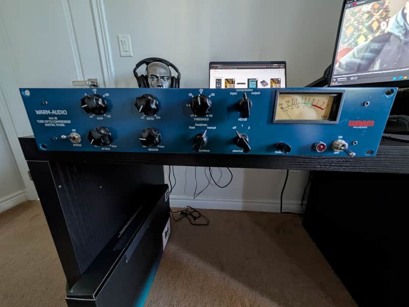 Warm Audio WA-1B Tube Opto Compressor   Blue image 1