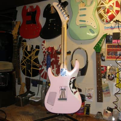 Kramer Pacer? 1980's "Pinkie" Electric Guitar By Boneyard Guitars image 3