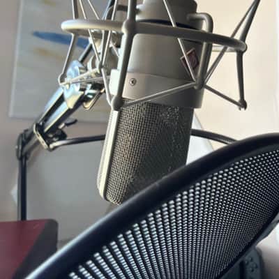 Neumann TLM 103 75th Anniversary Package with EA1 Shockmount 2010s - Silver image 1
