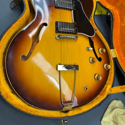 Gibson ES-335 1966 - Sunburst #854205 image 4