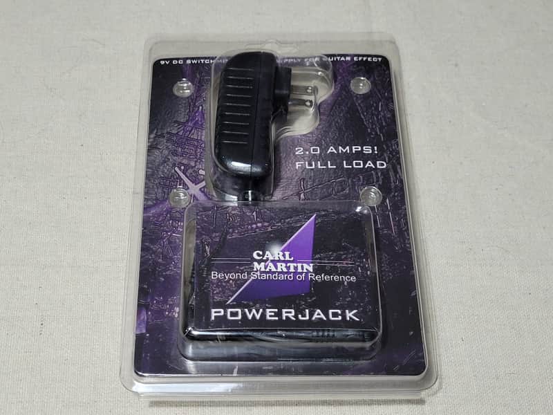 Carl Martin Powerjack 9V DC Power Supply 2010s - Black image 1