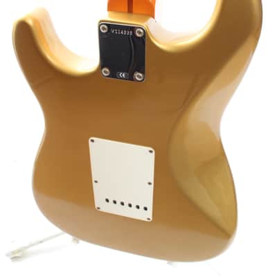 1998 Fender Stratocaster American Vintage '57 Reissue aztec gold image 8