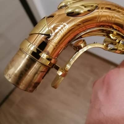 Tenor saxophone neck solid copper Sax Gourmet made in USA . image 2