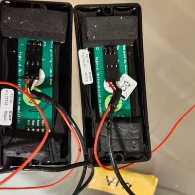 Seymour Duncan Blackouts ahb-1 n ahb-1 b 7 strings set - Black image 2