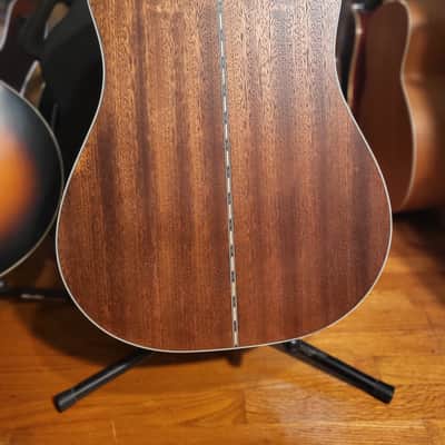 Fender Paramount PD-220E Dread MAH ACB Acoustic Electric Guitar image 5