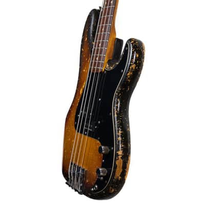 Fender 1966 Precision Bass, Sunburst image 3