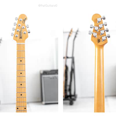 2016 Ernie Ball Music Man Cutlass SSS in Ivory White 7.3lbs image 3