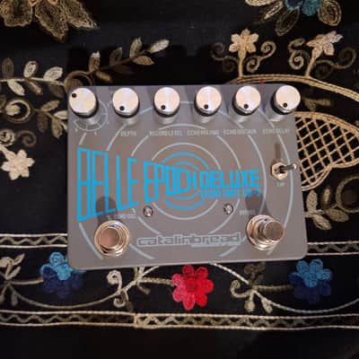 Catalinbread Belle Epoch Deluxe CB3 Dual Tape Echo Emulation 2010s - Gray image 2