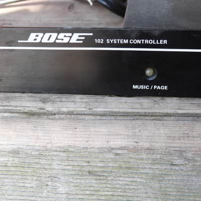 Bose 102 system controller rack mount EQ image 2