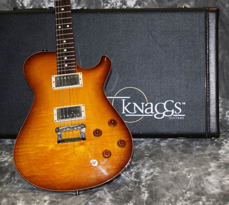 Knaggs Kenai T3 - w/ Upgraded Pickups - Hickory Burst image 1