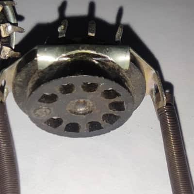 3x Tube Sockets PLK9 for 6N2P 6N23P ECC83 12AX7 tubes Vintage 70's image 9