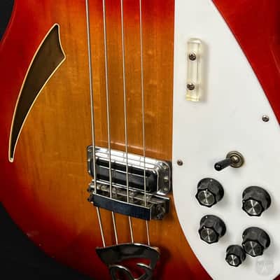 Rickenbacker Bass model 4005 from 1966 in fireglo image 6