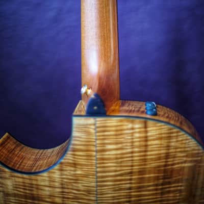 2005 Taylor K14ce Acoustic-Electric Guitar – All Solid AA-Grade Hawaiian Koa image 8