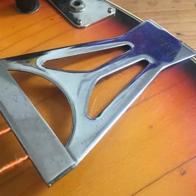 1960s Kawai Teardrop Bass Guitar Rare Japan Teisco image 19