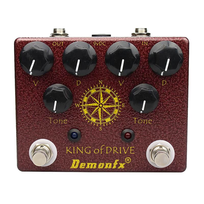 Demonfx KING OF DRIVE Dual Overdrive 4 Position Dip option image 1