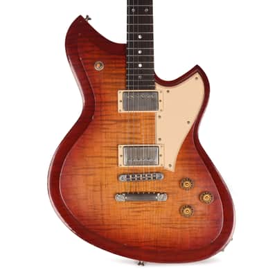 Novo Dealer Limited Serus Chambered H2 Faded Cherry Burst Light Distress w/Lollar Low-Wind Imperials (Serial #26303) image 2
