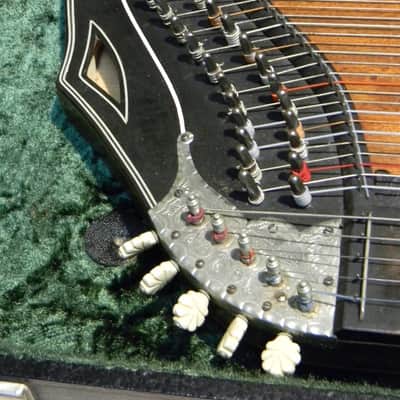 vintage Framus 7/18 Alpenland Aerial Resonance ZITHER  citera Germany 1960s + Schaller pickup + case image 8