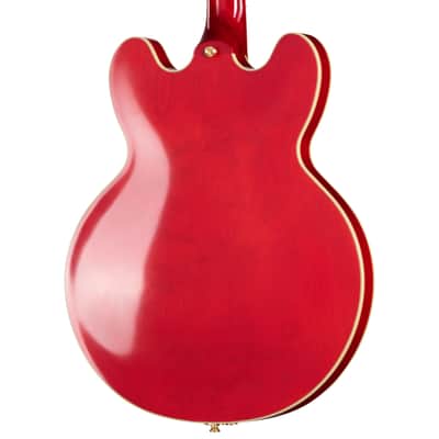 Epiphone Masterbilt Gem Archer Sheraton Electric Guitar, Cherry Red image 2