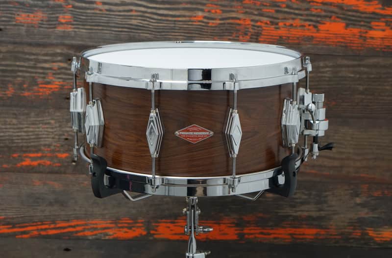 Craviotto 6.5x14" Private Reserve Bubinga Snare Drum image 1