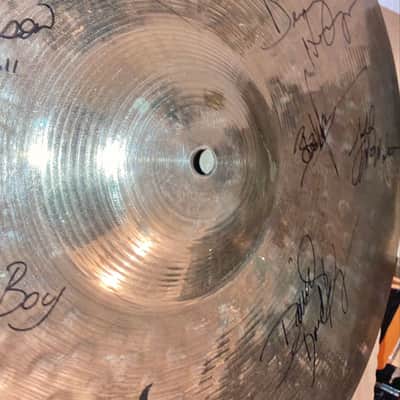Zildjian Z3 20" Medium Crash Cymbal Signed by Tim Mcgraw Band 2011 image 7