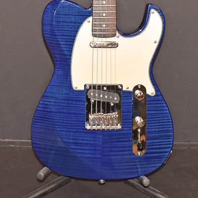 Dean Zelinsky Dellatera Z-Glide Custom 2019 Trans Blue image 2
