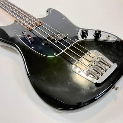 Fender Mustang Bass 1975 Black image 9