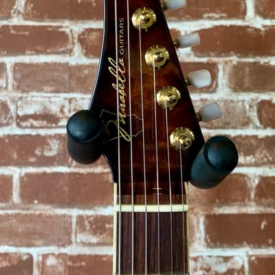 Mirabella Guitars Jette-KR-72 w/ "The Tree" Neck (Rare Quilted Mahogany) New (Authorized Dealer) image 11