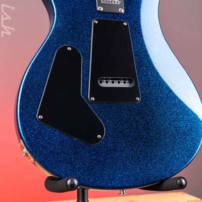 PRS CE 24 Special Blue Burst Holoflake Sprayer's Choice w/ Black Satin Neck image 11