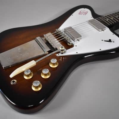 2024 Gibson Custom '65 Non-Reverse Firebird V | VOS Vintage Sunburst w/OHSC image 8
