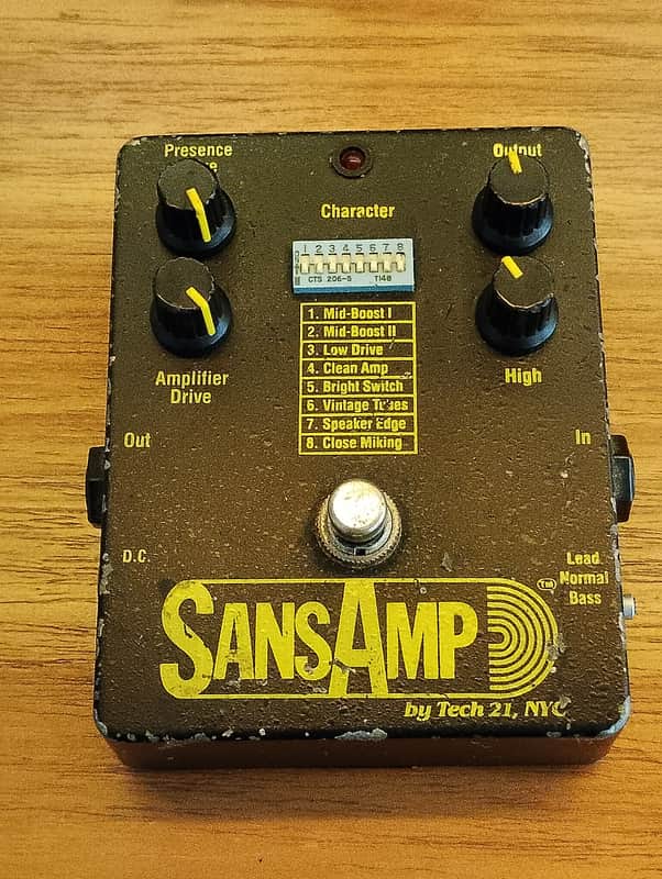 Tech21 SansAmp 1991 Original - Black image 1