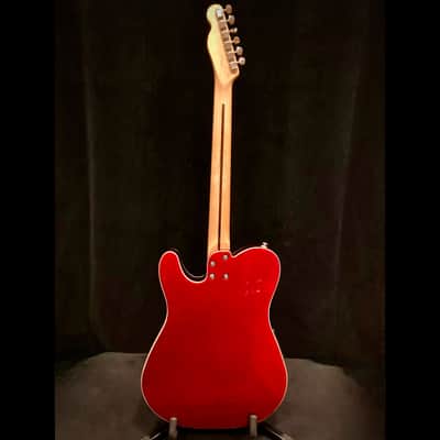 Fender Telecoustic Deluxe - Candy Apple Red image 2