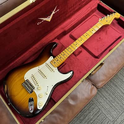 Fender 1956 Stratocaster Journeyman Relic / Wide Fade 2Tone Sunburst [3.46kg] 2023 image 3