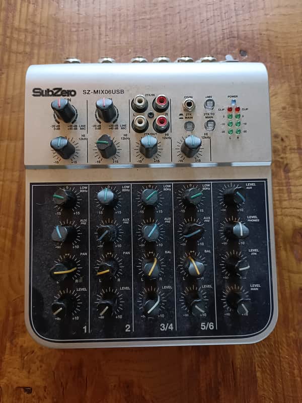 Subzero SZ-MIX06-USB Mixer image 1