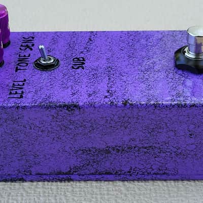 Handpainted Deuteronomy Sub-Octave Fuzz effects pedal image 4