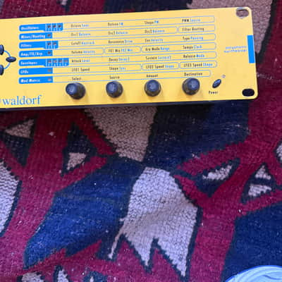 Waldorf Micro Q Rackmount Synthesizer 1999 - 2011 - Yellow image 2