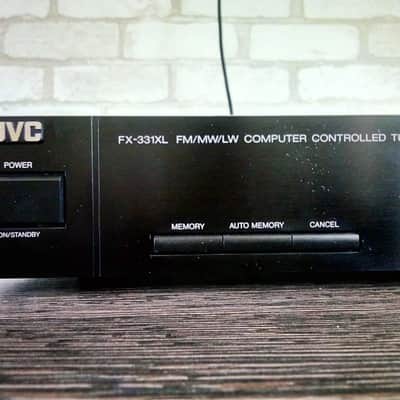 JVC FX-331XLBK Rare Vintage Stereo Tuner Warranty image 3