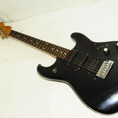 Fender Japan Stratocaster E Serial Electric Guitar Black Ref No.4876 image 1