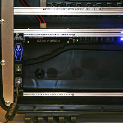Synthrotek Portable Powered Waterproof Eurorack Case, 104HP 6U + 1U (7U) image 3
