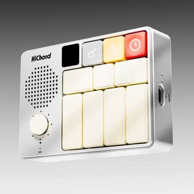 HiChord Pocket Chord Synthesizer - Silver Anodized Aluminum Edition