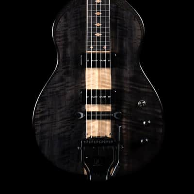 Beard Trailhead Square Neck Lap Steel, Maple, Black Ice, Hipshot Doubleshot Installed - NEW image 3